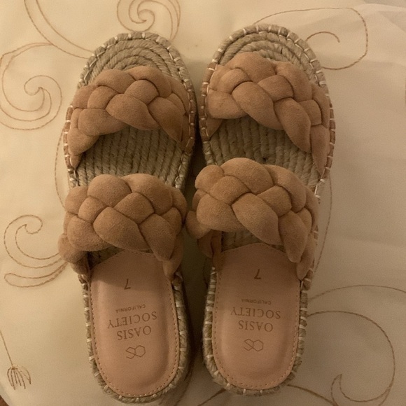 OASIS SOCIETY Alina Espadrille Sandals Size 7 - Picture 5 of 8